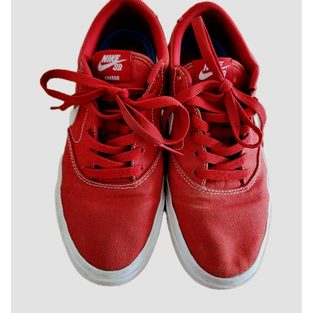 Nike Charge Canvas SB Men's Size‎ 7 Mystic Red Causal Shoes CD6279-601